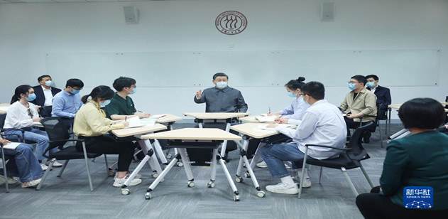 習近平在中國人民大學考察時強調 堅持黨的領導傳承紅色基因扎根...